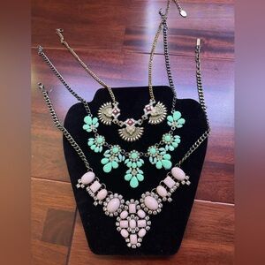 3 Boho necklaces